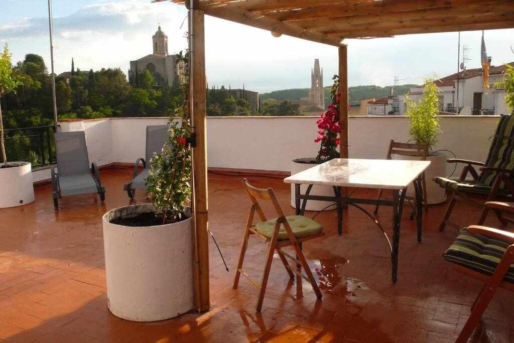 Apartamento Con Increibles Vistas Y Terraza Girona